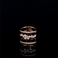 Anello Moraglione Donna in Oro Diamante 0.73 Ct IA17283 - IA17283